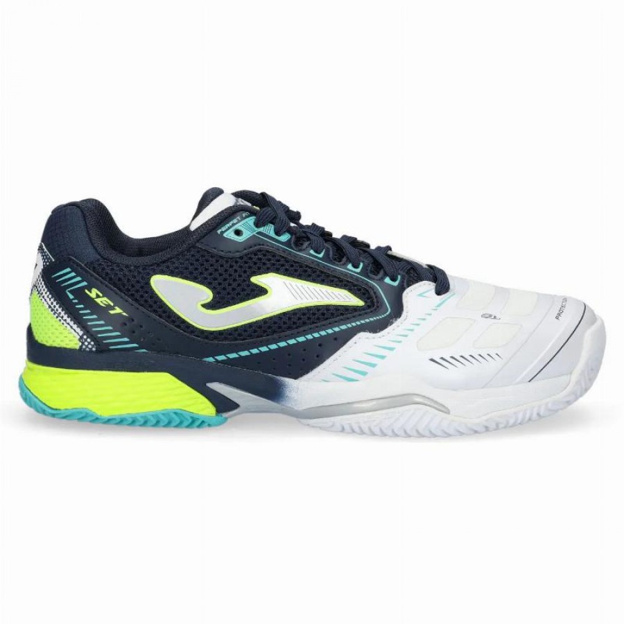 Zapatillas Joma Set 2233 Blanco Azul Marino  Oferta + Barato