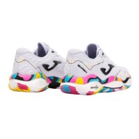 Joma Smash 2592 Blanc Baskets Multicolores  Offre - Pas cher