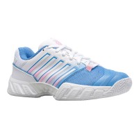 Baskets Kswiss Bigshot Light 4 Bleu Blanc Rose  Offre - Pas cher
