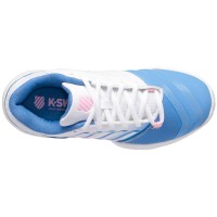Baskets Kswiss Bigshot Light 4 Bleu Blanc Rose  Offre - Pas cher