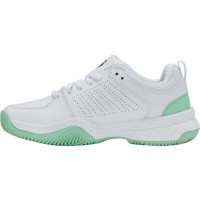Zapatillas Kswiss Court Express 2 Clay Blanco Menta Negro Mujer  Offer + Cheap