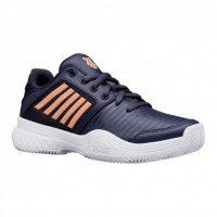 Baskets Kswiss Court Express HB Blue Peach