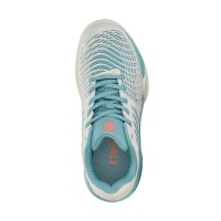 Zapatillas Kswiss Express Light 3 HB Blanco Turquesa Mujer  Oferta + Barato