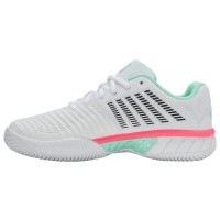 Kswiss Express Light 3 HB Clay White Mint Pink Women''s Sneakers
