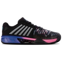 Zapatillas Kswiss Express Light 3 HB Padel Negro Azul Rosa Neon  Offer + Cheap