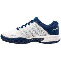 Zapatillas Kswiss Express Light Pickleball Blanco Azul Oscuro Cian  Offer + Cheap