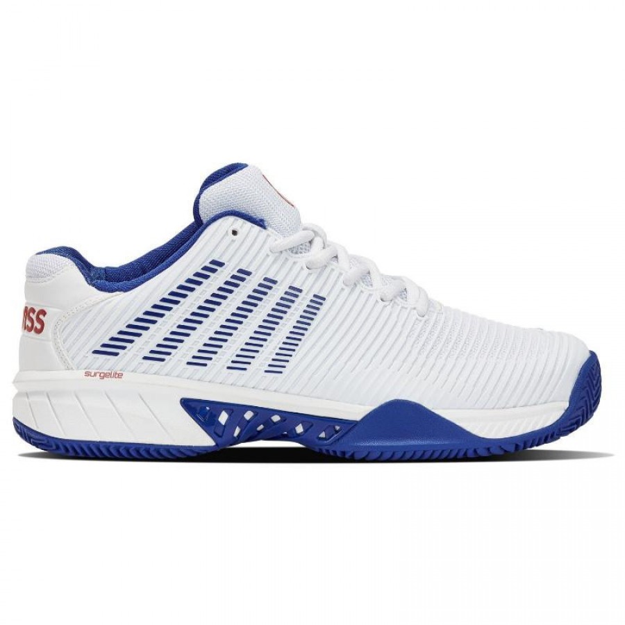 Sneakers Kswiss Hypercourt Expres 2 HB White Blue  Offer + Cheap