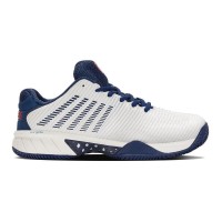 Kswiss Hypercourt Express 2 HB White Blue Sneakers   Offer + Cheap