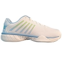 Kswiss Hypercourt Express 2 HB Clay White Blue Green Women''s Sneakers  Offer + Cheap