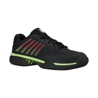Zapatillas Kswiss Hypercourt Express 2 HB Clay Negro Verde Neon