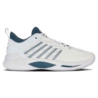 Baskets Kswiss Hypercourt Supreme 2 HB CLAY Blanc Vert  Offre - Pas cher