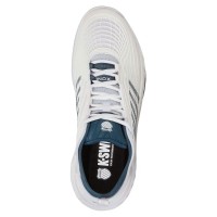 Baskets Kswiss Hypercourt Supreme 2 HB CLAY Blanc Vert  Offre - Pas cher