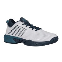 Kswiss Hypercourt Supreme White Blue Sneakers  Offer + Cheap