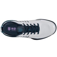 Kswiss Hypercourt Supreme White Blue Sneakers  Offer + Cheap