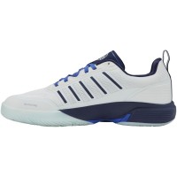 Tênis Kswiss Sanyo Ultra Court Padel Branco Azul Marinho  Oferta + Barato