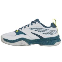 Zapatillas Kswiss Speedex Padel Blanco Indian Teal  Oferta + Barato