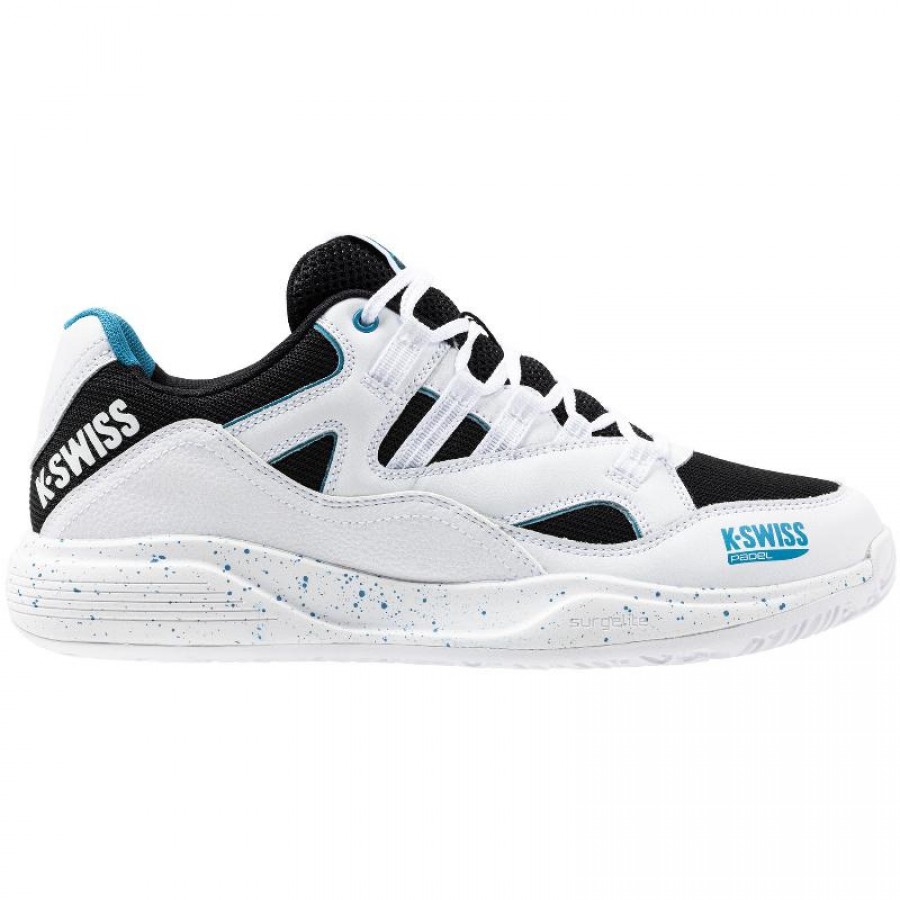 Kswiss Tura Team Padel White Black Blue Sneakers  Offer + Cheap