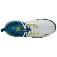 Tênis Kswiss Ultrashot 3 Flautor Amarelo Azul Branco  Oferta + Barato