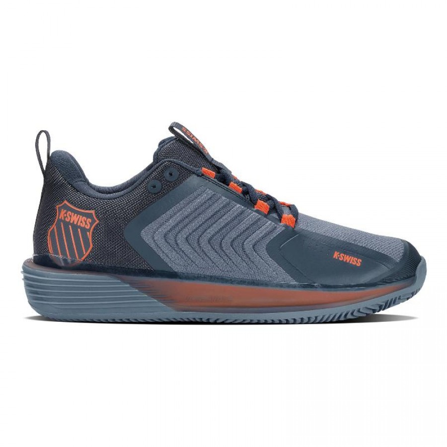 Kswiss Ultrashot 3 HB Shoes Blue Grey  Offer + Cheap