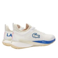 Lacoste AG-LT23 Lite Clay Court 124 White Blue Shoes  Offer + Cheap