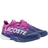 Lacoste AG-LT25 Lite 125 Tênis Rosa Azul Escuro  Oferta + Barato