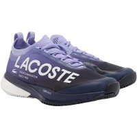 Zapatillas Lacoste AG-LT25 Lite Clay Purpura Azul Marino Mujer