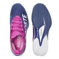 Zapatillas Lacoste AG-LT25 Lite Clay Rosa Azul Oscuro Mujer  Oferta + Barato