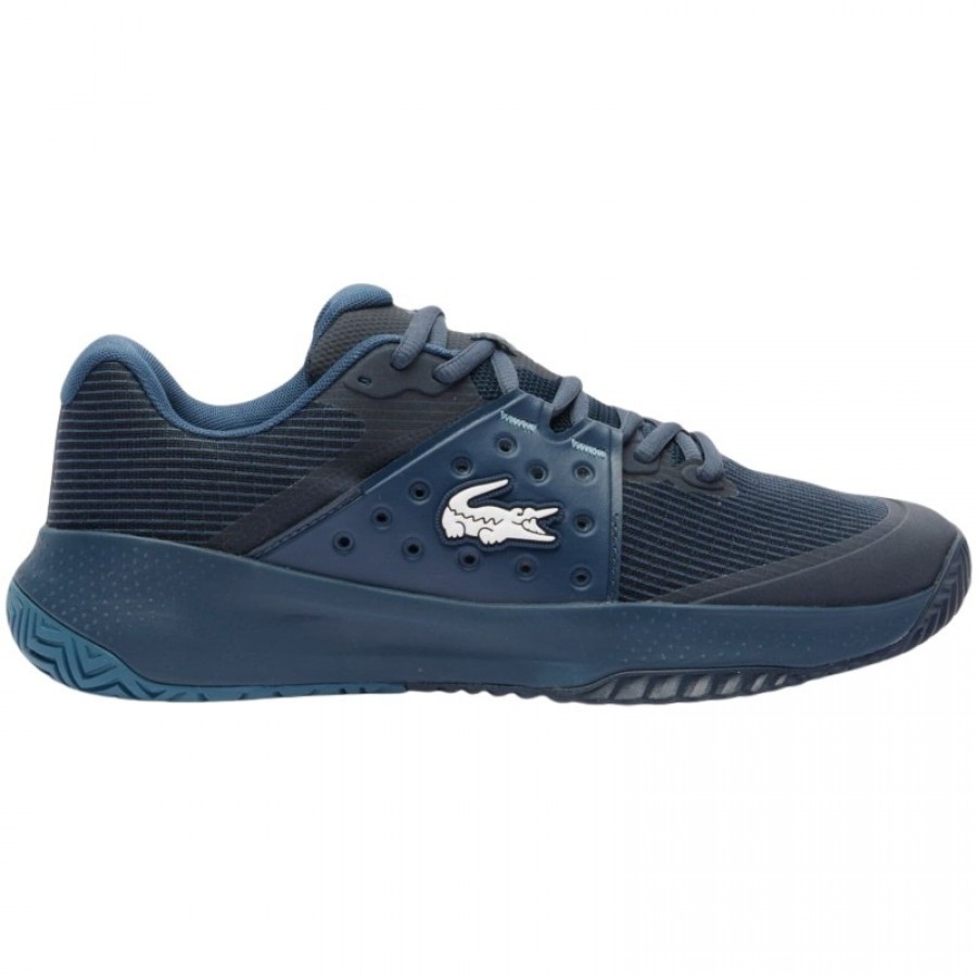 Zapatillas Lacoste Power Serve 125 Azul Oscuro  Oferta + Barato