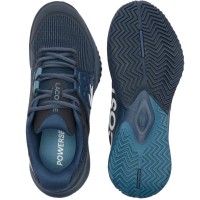Zapatillas Lacoste Power Serve 125 Azul Oscuro  Oferta + Barato