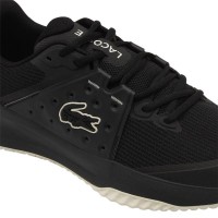 Zapatillas Lacoste Power Serve Negro Blanco