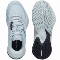 Tênis Lacoste Power Server 125 Light Blue para Mulheres  Oferta + Barato