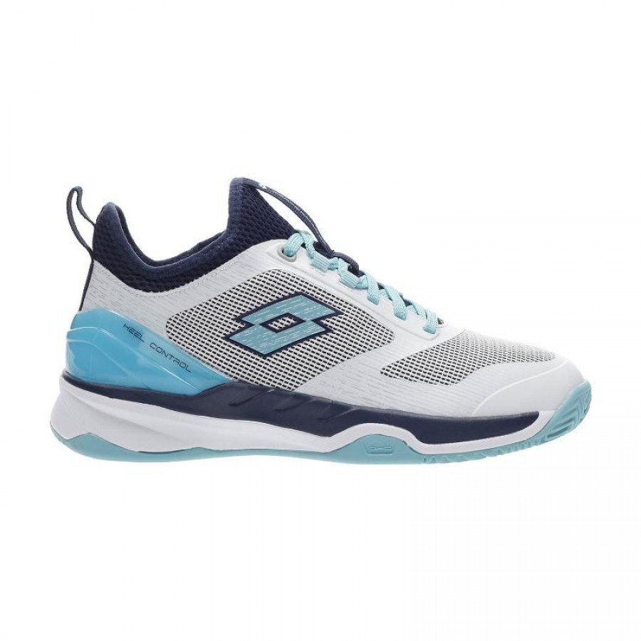 Lotto Mirage 200 Baskets bleues radiantes blanches  Offre - Pas cher