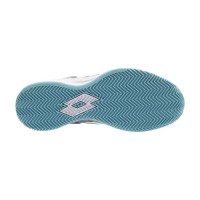 Lotto Mirage 200 Baskets bleues radiantes blanches  Offre - Pas cher