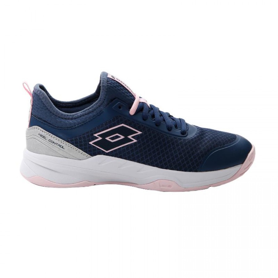 Sneakers Lotto Mirage 500 II Blue Denim Pink Grey Metal Women  Offer + Cheap