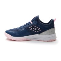 Sneakers Lotto Mirage 500 II Blue Denim Pink Grey Metal Women  Offer + Cheap