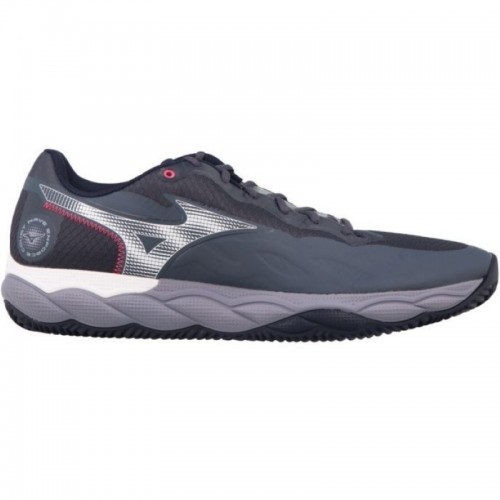 Zapatillas Mizuno Wave Enforce Court Clay Gris Blanco Azul