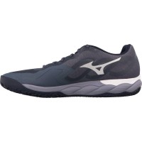 Mizuno Wave Enforce Court Clay Gris Blanc Bleu Sneakers  Offre - Pas cher