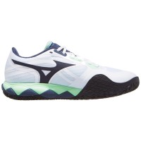 Zapatillas Mizuno Wave Enforce Tour 2 Clay Blanco Verde Azul  Oferta + Barato
