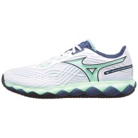 Zapatillas Mizuno Wave Enforce Tour 2 Clay Blanco Verde Azul  Oferta + Barato