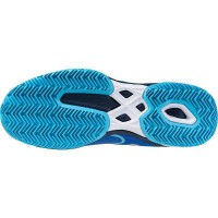 Zapatillas Mizuno Wave Exceed Light 2 Clay Azul Blanco  Oferta + Barato