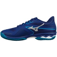 Mizuno Wave Exceed Light 2 Clay Dark Blue White Sneakers  Offer + Cheap