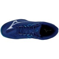 Mizuno Wave Exceed Light 2 Clay Dark Blue White Sneakers  Offer + Cheap