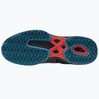 Mizuno Wave Exceed Light 2 Padel Black Blue Red Sneakers  Offer + Cheap