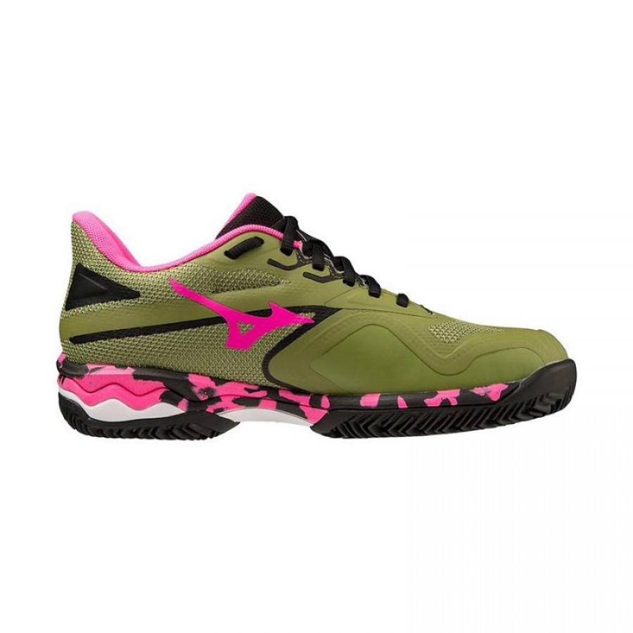 Tênis Mizuno Wave Exceed Light 2 Mulheres Fúcsia Verde  Oferta + Barato