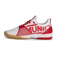 Zapatillas Munich Oxygen 37 PAD Blanco Rojo
