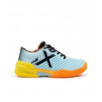 Munich Padx 58 Padel Sneakers Gray Orange Women