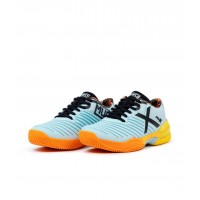 Munich Padx 58 Padel Sneakers Gray Orange Women