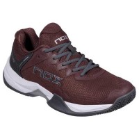 Zapatillas Nox ML10 Hexa Granate Gris Plomo  Oferta + Barato