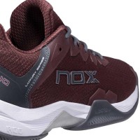 Zapatillas Nox ML10 Hexa Granate Gris Plomo  Oferta + Barato