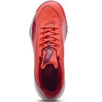 Puma Nova Court Red Bordeaux White Sneakers  Offer + Cheap